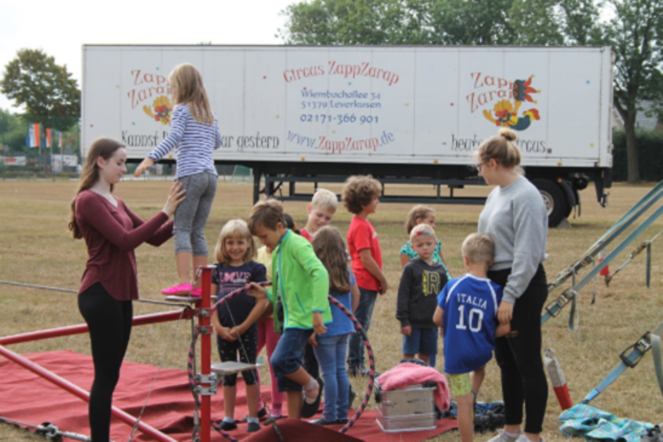 Ferienprojekt 2023 Zirkus Zappzarap